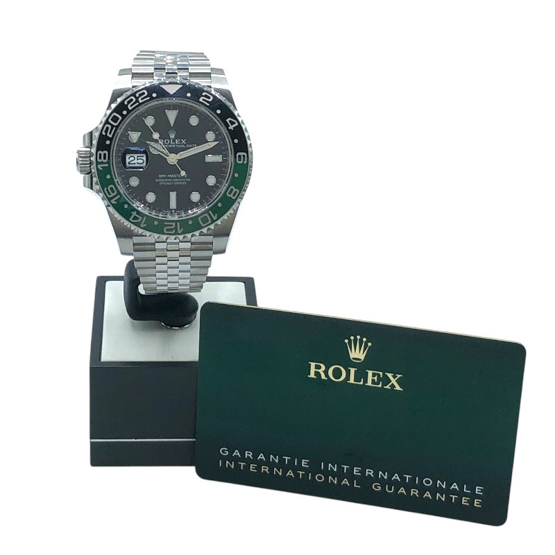 ロレックス ROLEX GMTマスター2 126720VTNR ブラック  ステンレススチール メンズ 腕時計