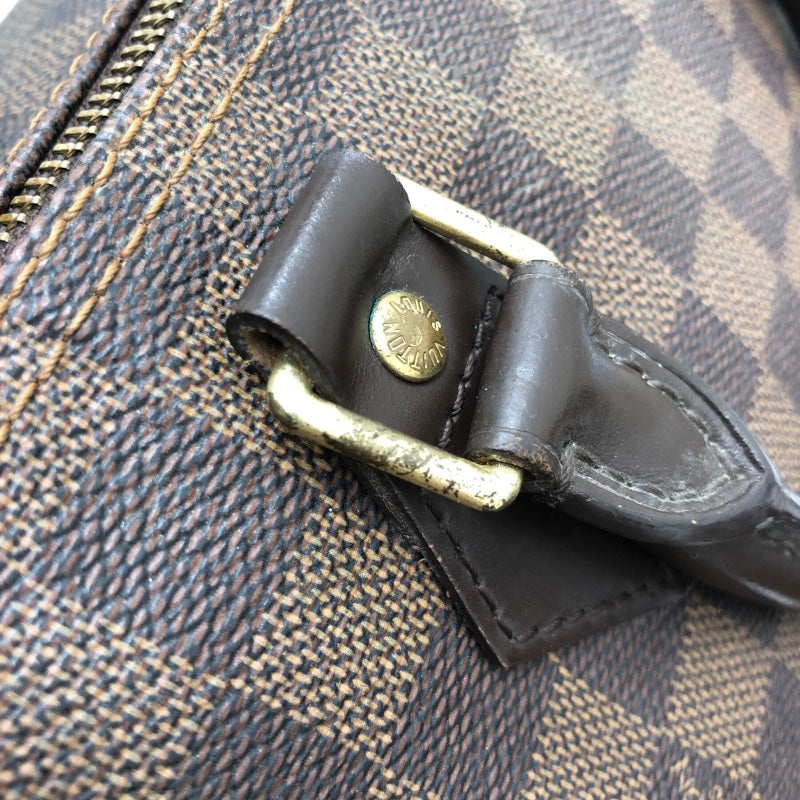ルイ・ヴィトン LOUIS VUITTON スピーディ30 N41531 ブラウン/ゴールド金具 ダミエ レディース ハンドバッグ