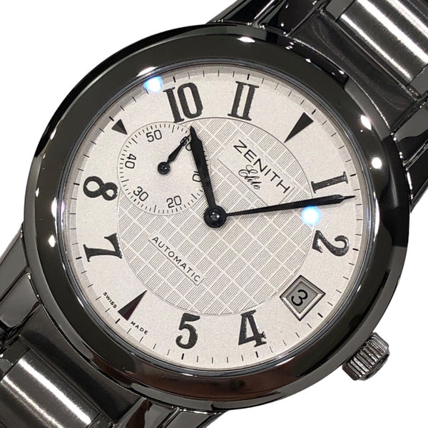 ゼニス ZENITH ポートロワイヤルエリート 02.0451.680 ホワイト SS メンズ 腕時計