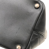 シャネル CHANEL カンボンライントート ミディアム A25166 ブラック×ブラック レザー レディース トートバッグ