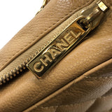 シャネル CHANEL ココマーク セミショルダーバッグ A20993 ベージュ キャビアスキン レディース ショルダーバッグ