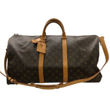 ルイ・ヴィトン LOUIS VUITTON キーポル・バンドリエール55 M41414 モノグラム PVC ボストンバッグ