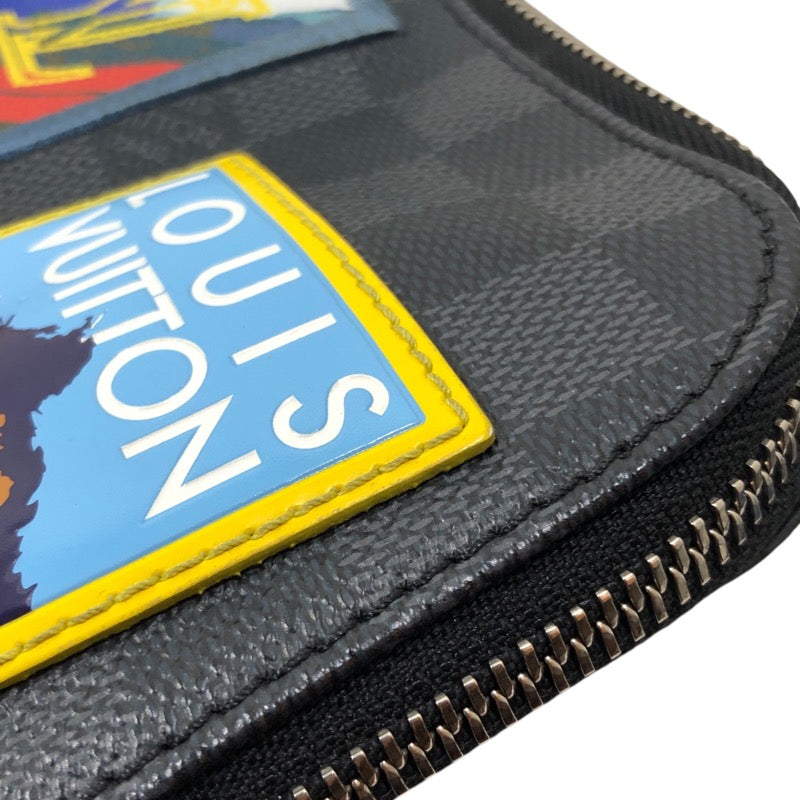 ルイ・ヴィトン LOUIS VUITTON アヴェニュー・スリングバッグ N44055 ダミエ・グラフィット キャンバス メンズ ボディバッグ