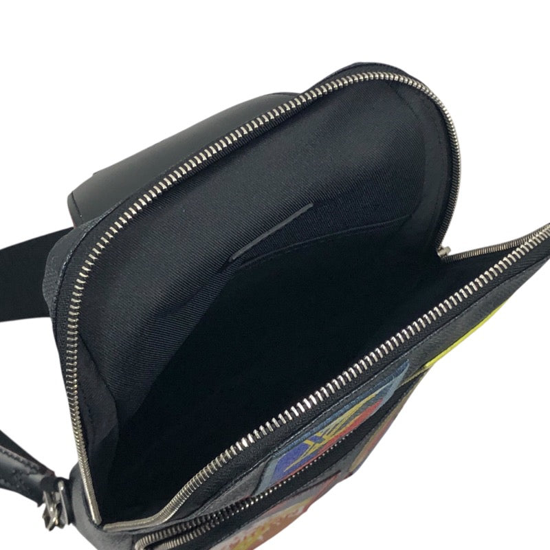 ルイ・ヴィトン LOUIS VUITTON アヴェニュー・スリングバッグ N44055 ダミエ・グラフィット キャンバス メンズ ボディバッグ