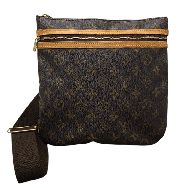 ルイ・ヴィトン LOUIS VUITTON ポシェットボスフォール M40044 ブラウン モノグラム レディース ショルダーバッグ