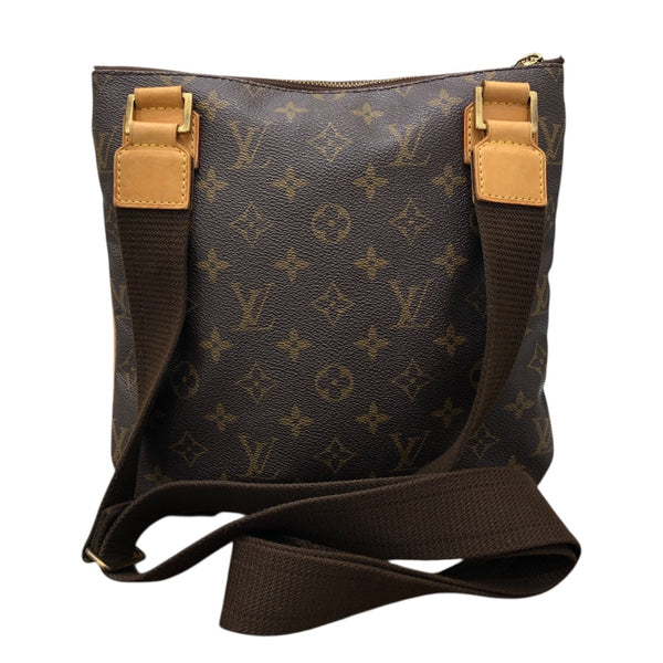 ルイ・ヴィトン LOUIS VUITTON ポシェットボスフォール M40044 ブラウン モノグラム レディース ショルダーバッグ