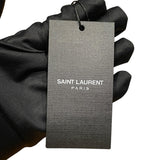 サンローラン SAINT LAURENT 総柄レーヨン半袖シャツ イエロー レーヨン メンズ 半袖シャツ