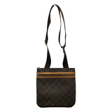 ルイ・ヴィトン LOUIS VUITTON ポシェットボスフォール M40044 ブラウン モノグラム レディース ショルダーバッグ