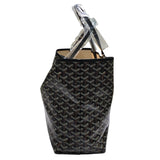ゴヤール GOYARD サンルイPM ブラック ゴヤールコーティングキャンバス レディース ハンドバッグ
