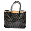 ゴヤール GOYARD サンルイPM ブラック ゴヤールコーティングキャンバス レディース ハンドバッグ