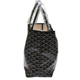 ゴヤール GOYARD サンルイPM ブラック ゴヤールコーティングキャンバス レディース ハンドバッグ
