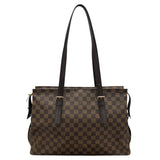 ルイ・ヴィトン LOUIS VUITTON チェルシー N51119 ブラウン ダミエ レディース トートバッグ