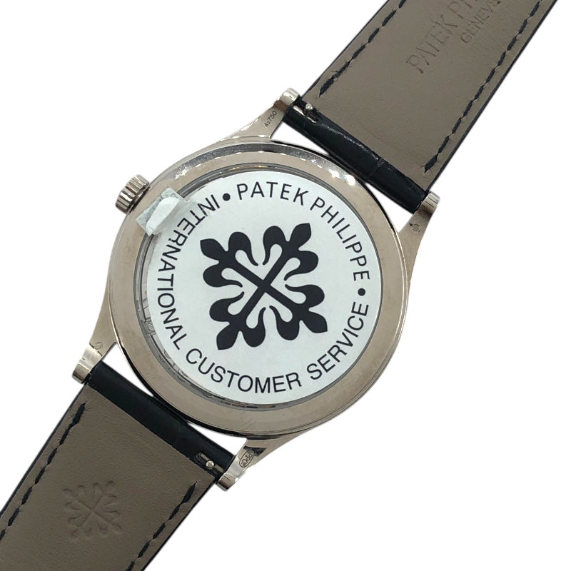 パテック・フィリップ PATEK PHILIPPE カラトラバ 39mm 6119G-001 グレー K18ホワイトゴールド メンズ 腕時計