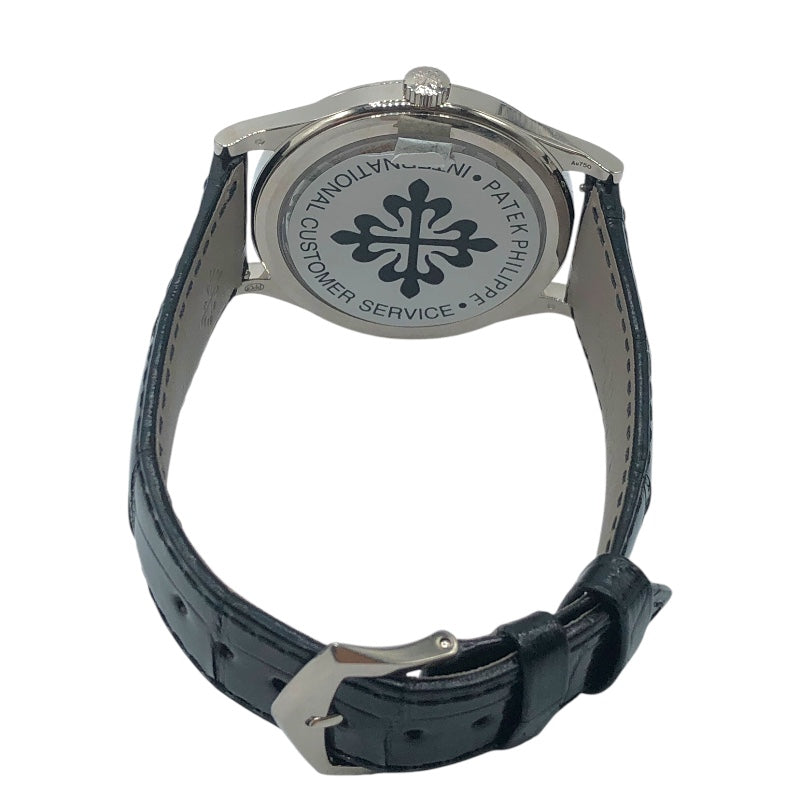 パテック・フィリップ PATEK PHILIPPE カラトラバ 39mm 6119G-001 グレー K18ホワイトゴールド メンズ 腕時計