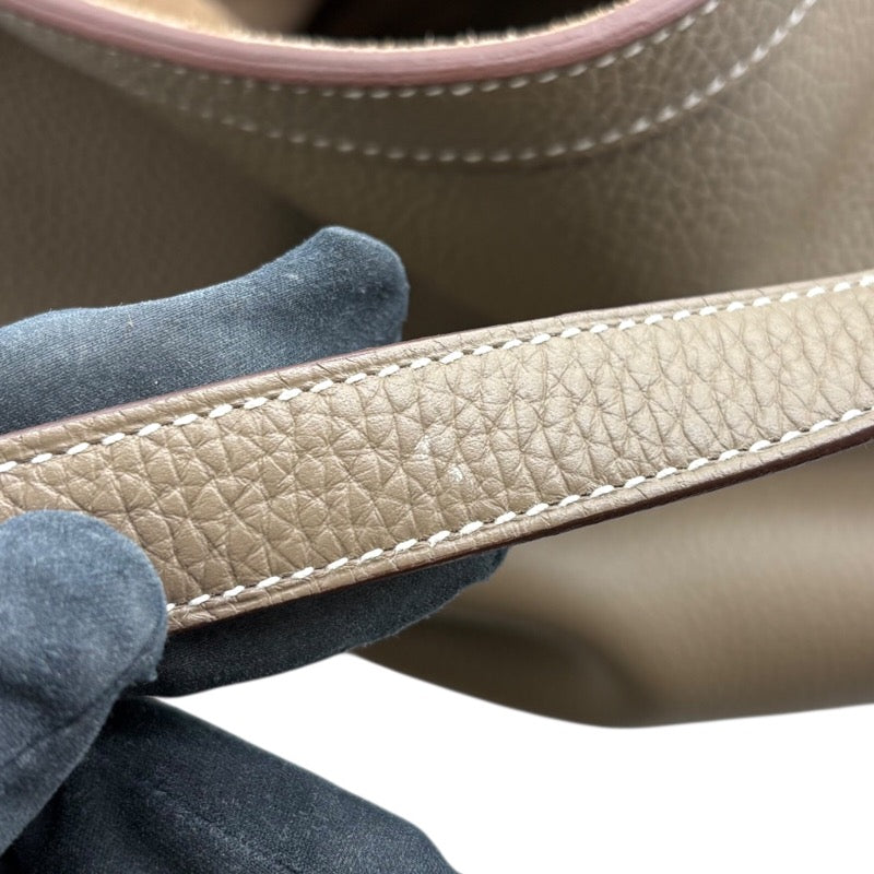 エルメス HERMES カバセリエ46 W刻印 エトゥープ トリヨン ユニセックス ハンドバッグ