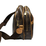 ルイ・ヴィトン LOUIS VUITTON リポーターPM M45254 ブラウン モノグラム・キャンバス レディース ショルダーバッグ