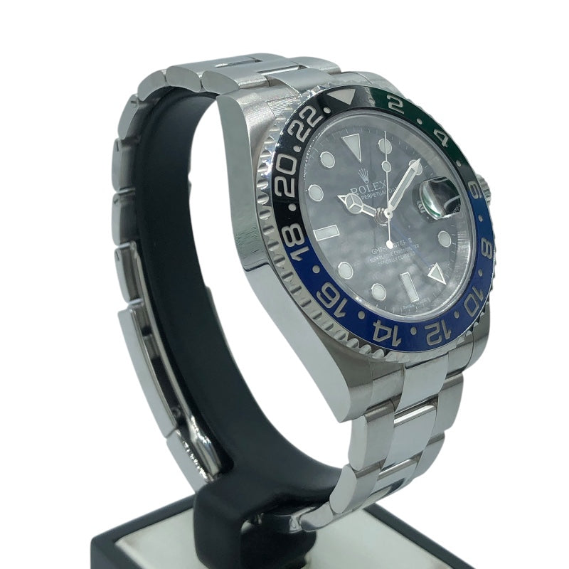 ロレックス ROLEX GMTマスター2 116710BLNR ブラック ステンレススチール メンズ 腕時計