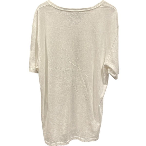 グッチ GUCCI ロゴプリントTシャツ 441685 ホワイト コットン メンズ 半袖Ｔシャツ
