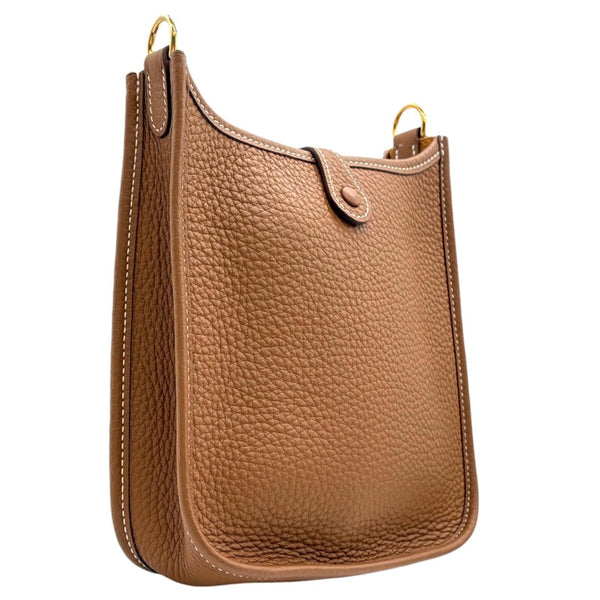 エルメス HERMES エヴリンTPM W刻印 ゴールド ゴールド金具 トリヨンクレマンス レディース ショルダーバッグ