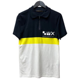 ルイ・ヴィトン LOUIS VUITTON ジップポロシャツ HBY47W マルチカラー コットン メンズ ポロシャツ