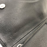 クリスチャン・ディオール Christian Dior サドルボディバッグ ブラック レザー メンズ ボディバッグ