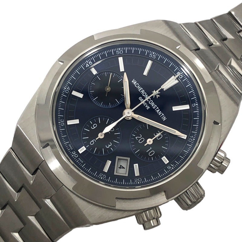 ヴァシュロン・コンスタンタン VACHERON CONSTANTIN オーヴァーシーズ クロノグラフ 5500V/110A-B148 ブルー SS 自動巻き メンズ 腕時計