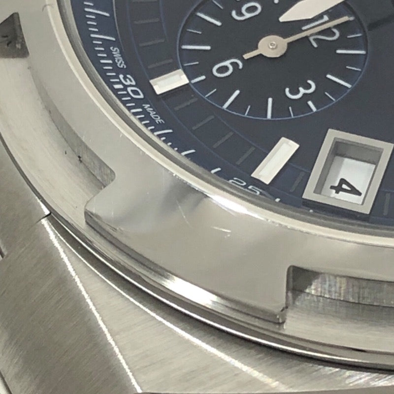 ヴァシュロン・コンスタンタン VACHERON CONSTANTIN オーヴァーシーズ クロノグラフ 5500V/110A-B148 ブルー SS 自動巻き メンズ 腕時計