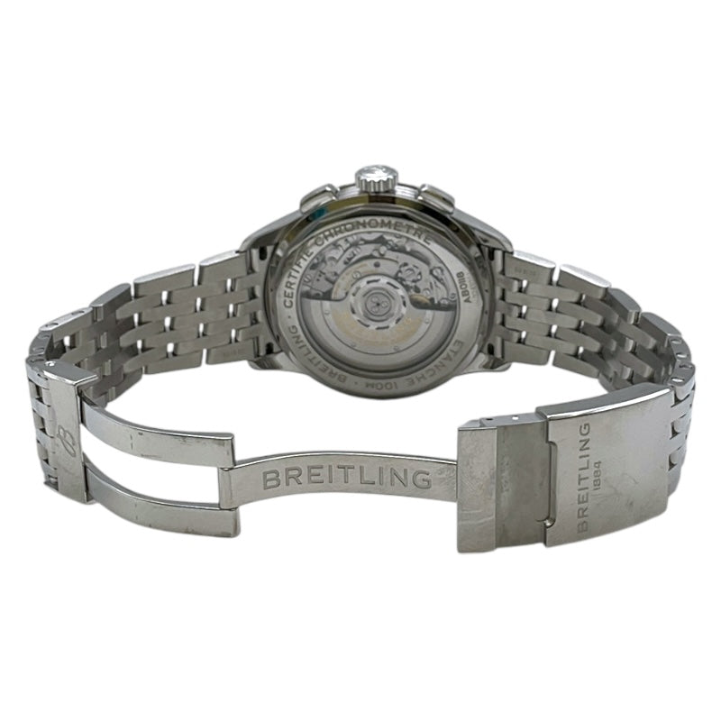 ブライトリング BREITLING プレミエ B01 クロノグロフ 42 AB0118221G1A1 ホワイト ステンレススチール 自動巻き メンズ 腕時計