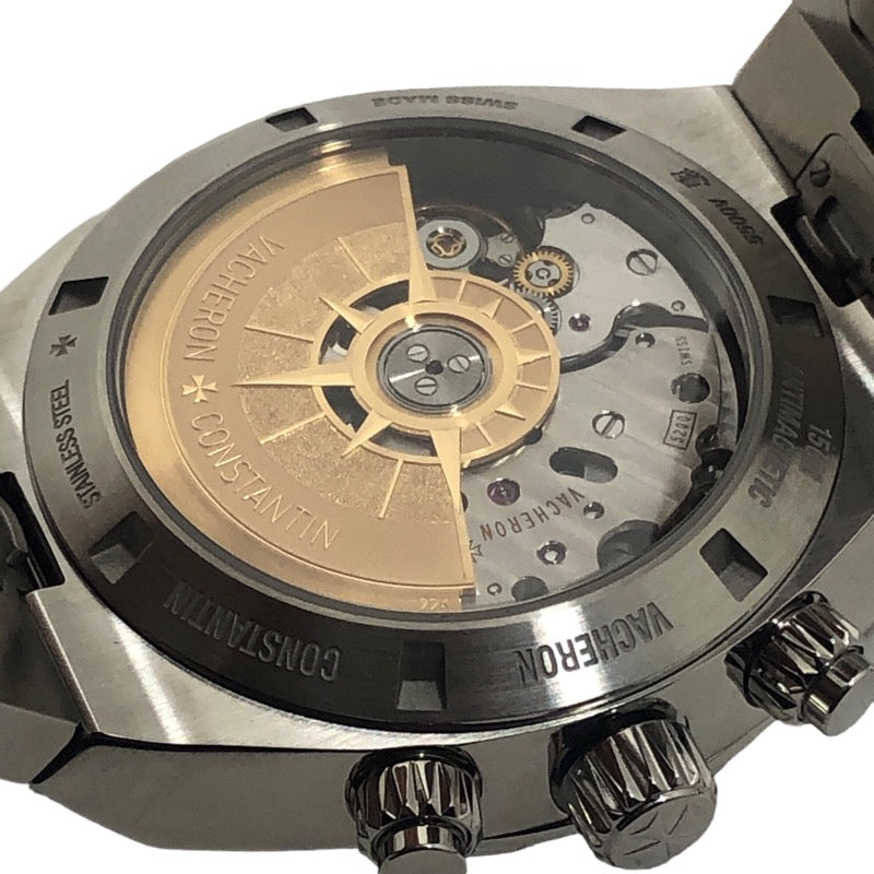 ヴァシュロン・コンスタンタン VACHERON CONSTANTIN オーヴァーシーズ クロノグラフ 5500V/110A-B148 ブルー SS 自動巻き メンズ 腕時計