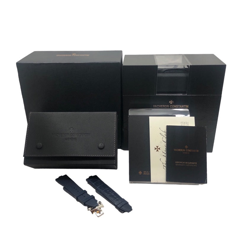 ヴァシュロン・コンスタンタン VACHERON CONSTANTIN オーヴァーシーズ クロノグラフ 5500V/110A-B148 ブルー SS 自動巻き メンズ 腕時計