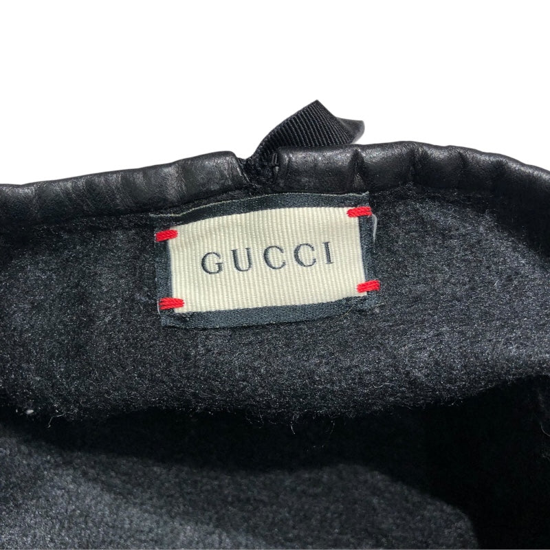 グッチ GUCCI ベレー帽 ブラック レディース その他ファッション雑貨