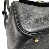 エルメス HERMES リンディ26 Y刻印 ブラック トリヨン レディース ショルダーバッグ