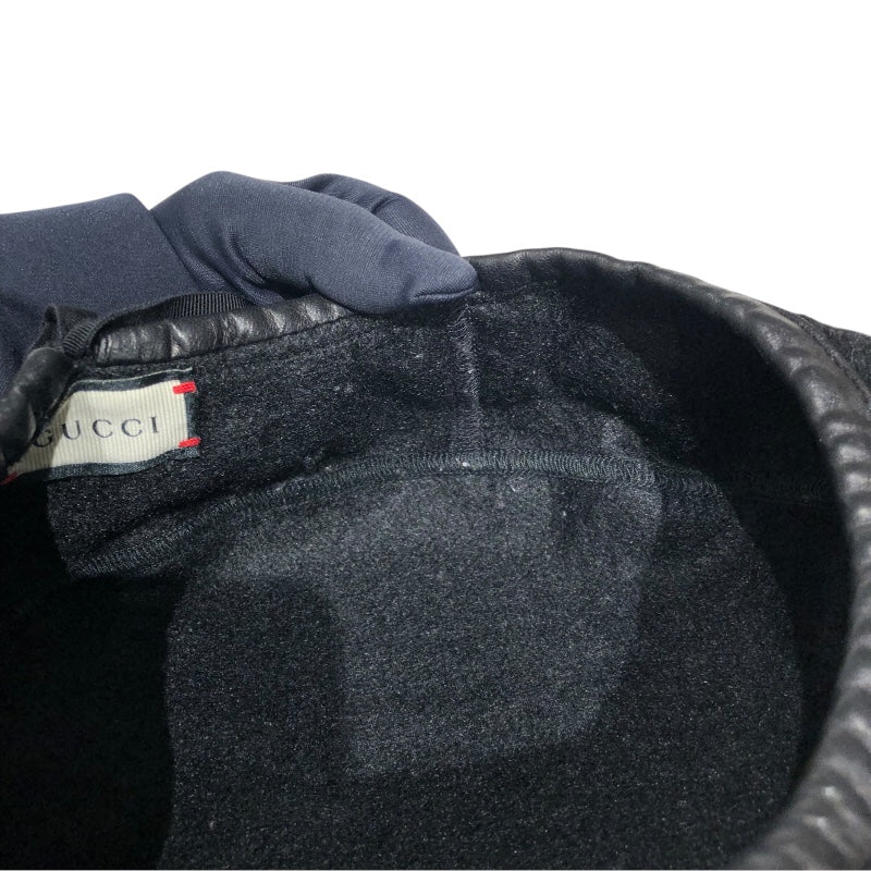 グッチ GUCCI ベレー帽 ブラック レディース その他ファッション雑貨