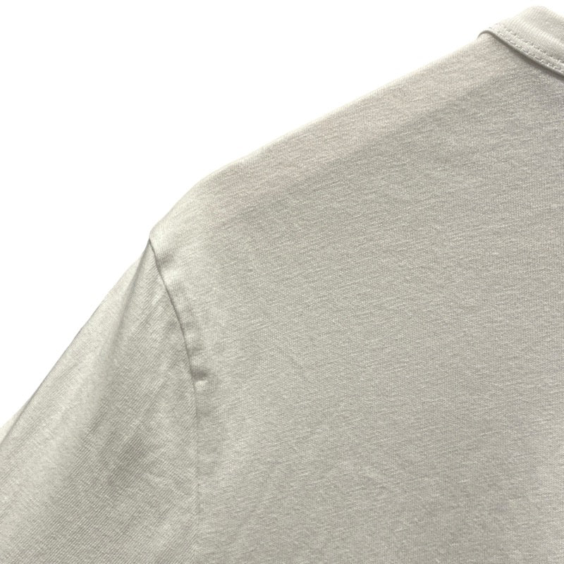 モンクレール MONCLER ロゴ刺繍Tシャツ 80320 ホワイト コットン メンズ 半袖Ｔシャツ