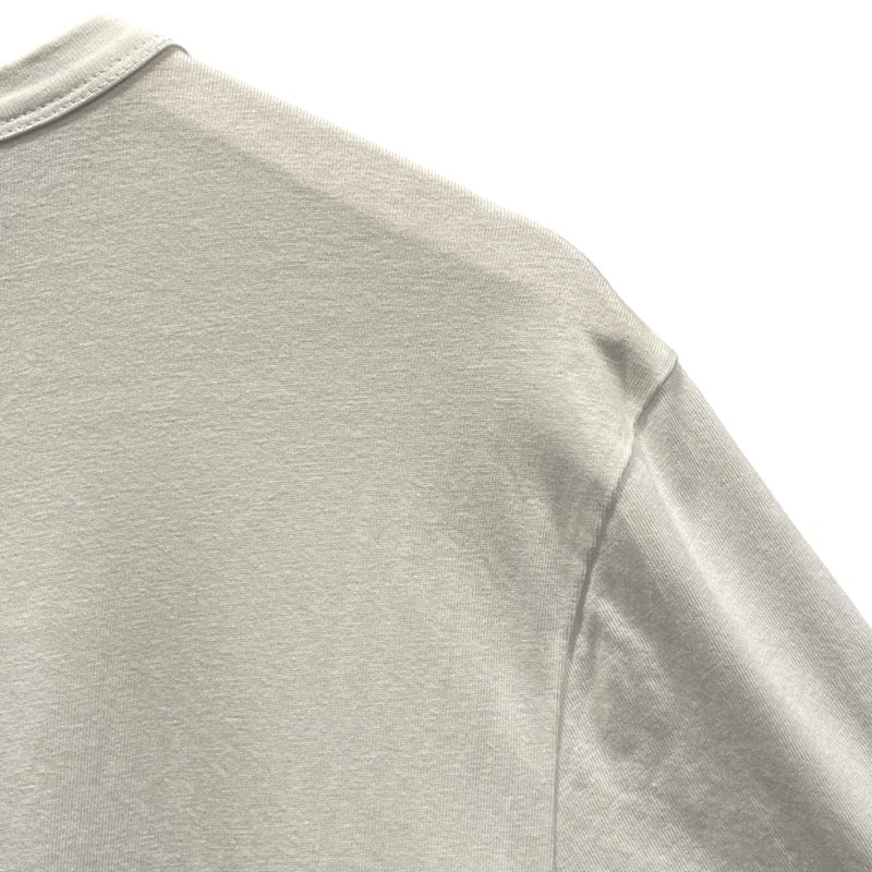 モンクレール MONCLER ロゴ刺繍Tシャツ 80320 ホワイト コットン メンズ 半袖Ｔシャツ