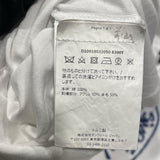 モンクレール MONCLER ロゴ刺繍Tシャツ 80320 ホワイト コットン メンズ 半袖Ｔシャツ