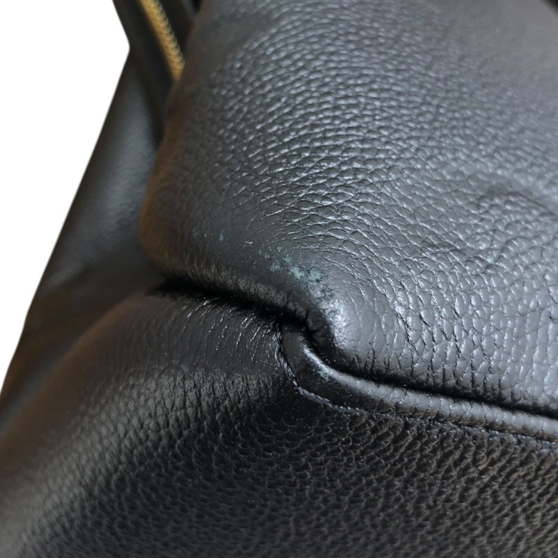 ルイ・ヴィトン LOUIS VUITTON プティ・パレPM M58916 ブラック×ゴールド金具 モノグラム・アンプラント レディース ショルダーバッグ