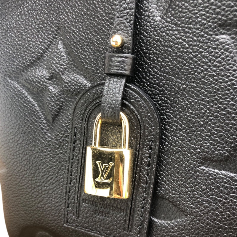 ルイ・ヴィトン LOUIS VUITTON プティ・パレPM M58916 ブラック×ゴールド金具 モノグラム・アンプラント レディース ショルダーバッグ