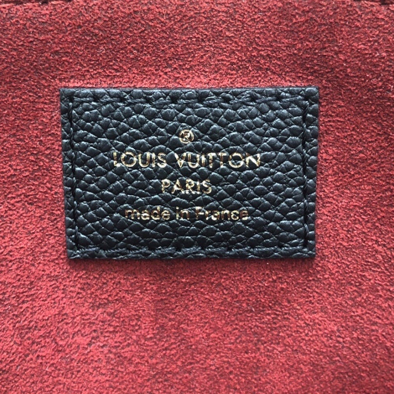 ルイ・ヴィトン LOUIS VUITTON プティ・パレPM M58916 ブラック×ゴールド金具 モノグラム・アンプラント レディース ショルダーバッグ