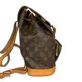 ルイ・ヴィトン LOUIS VUITTON モンスリMM M51136 ブラウン モノグラム レディース リュック・デイパック