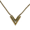 ルイ・ヴィトン LOUIS VUITTON ネックレス・エッセンシャルV ゴールド アクセサリー