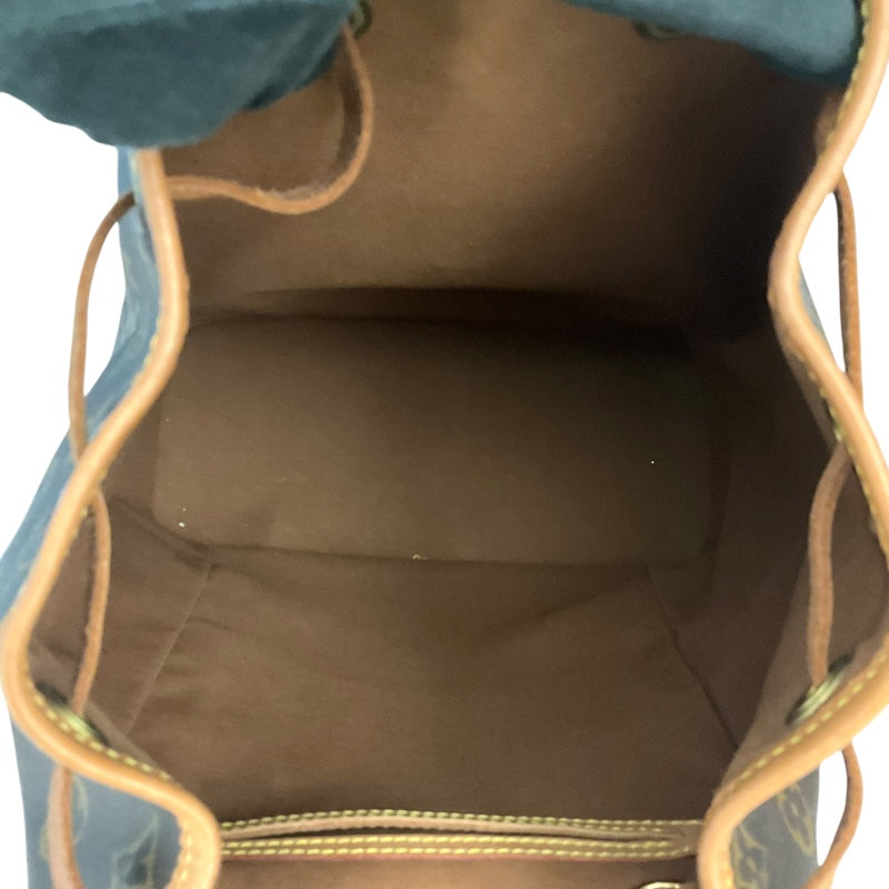 ルイ・ヴィトン LOUIS VUITTON モンスリMM M51136 ブラウン モノグラム レディース リュック・デイパック