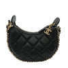 シャネル CHANEL マトラッセミニホーボーバッグ AP3232 ブラック×ゴールド金具 ラムスキン レディース ショルダーバッグ