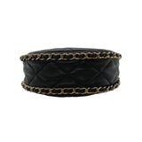 シャネル CHANEL マトラッセミニホーボーバッグ AP3232 ブラック×ゴールド金具 ラムスキン レディース ショルダーバッグ