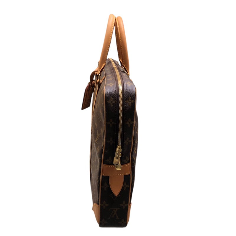 ルイ・ヴィトン LOUIS VUITTON ポルトドキュマン・ヴォワヤージュ M53361 ブラウン ゴールド金具 モノグラムキャンバス メンズ ブリーフケース