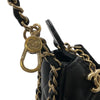 シャネル CHANEL マトラッセミニホーボーバッグ AP3232 ブラック×ゴールド金具 ラムスキン レディース ショルダーバッグ