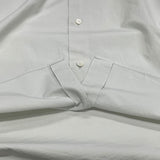 エルメス HERMES スタンドカラードレスシャツ クリーム コットン 38 メンズ 長袖シャツ