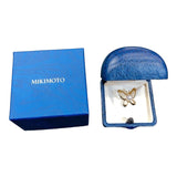 ミキモト MIKIMOTO ピンブローチ K18イエローゴールド 750YG ジュエリー