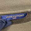 ルイ・ヴィトン LOUIS VUITTON LVスタッズロゴスウェットシャツ HQY88W カーキ コットン メンズ スウェット