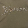 ルイ・ヴィトン LOUIS VUITTON LVスタッズロゴスウェットシャツ HQY88W カーキ コットン メンズ スウェット